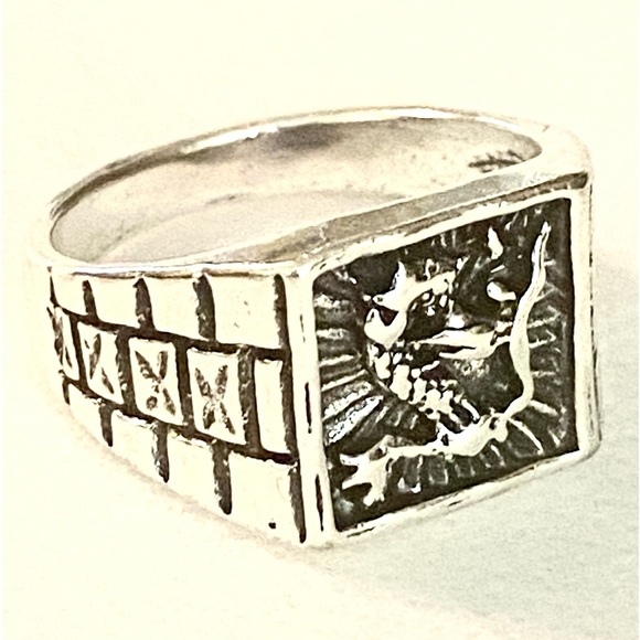 Men’s Vintage Statement Ring!! 10 - Picture 10 of 11